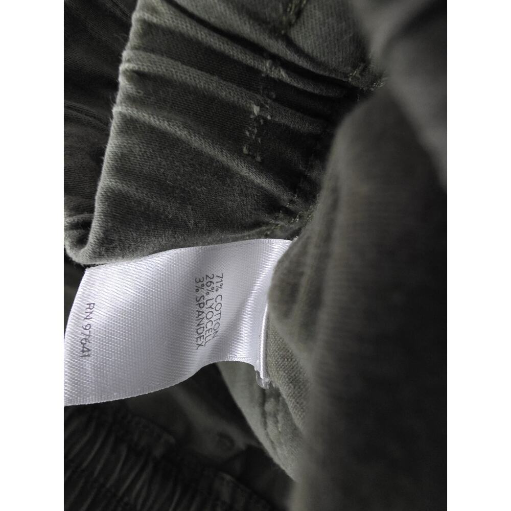 J.Jill Pull On Comfort Shorts S Womens Green Cotton‎ Blend Elastic Waist Pockets - Picture 5 of 5